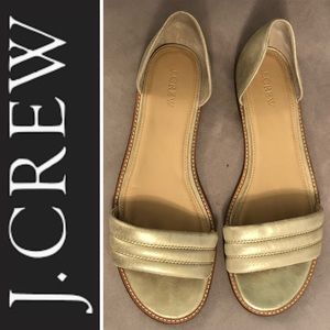 J. Crew Leather Flats